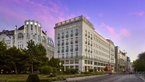 The Ritz-Carlton Budapest Exterior Twilight